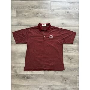 Vintage 2001 US Open‎ Golf Polo T-Shirt XL Red PGA 101st US OPEN Southern Hills